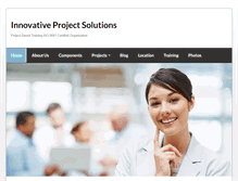 Tablet Screenshot of innovativeprojectsolution.com
